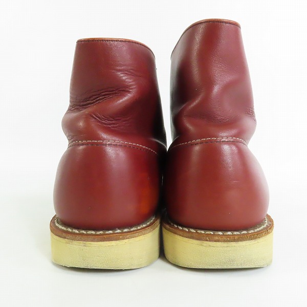 実際に弊社で買取させて頂いたRED WING/レッドウィング プレーントゥ ブーツ 9105/9の画像 1枚目