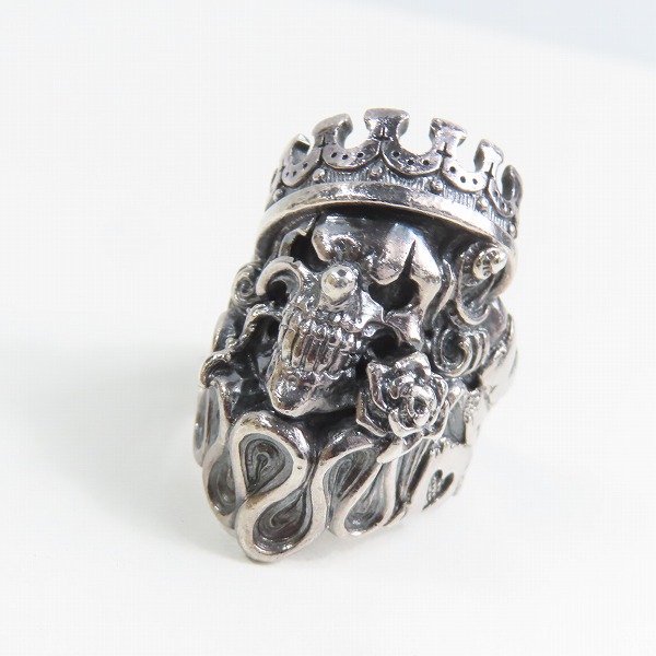 実際に弊社で買取させて頂いたF.A.L/FAL エフエーエルエフエーエル アナーキースマイル リング/18号