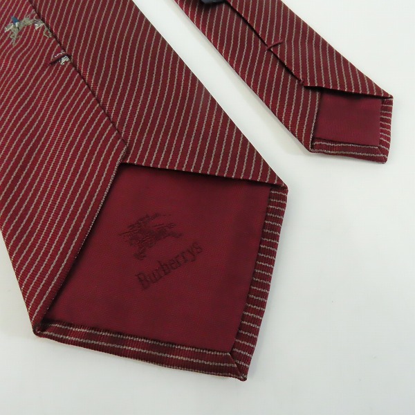 実際に弊社で買取させて頂いたBurberrys/バーバリーズ ホースロゴ刺繍 ネクタイ の画像 3枚目