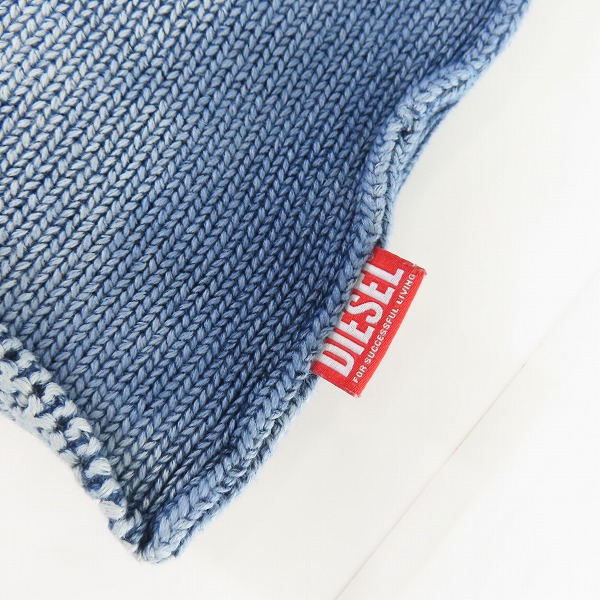 実際に弊社で買取させて頂いたDIESEL/ディーゼル ダメージ ニットセーター K-DELOS/Sの画像 6枚目