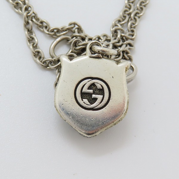 実際に弊社で買取させて頂いたGUCCI/グッチ キャットヘッド リング ネックレスの画像 2枚目