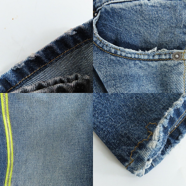 実際に弊社で買取させて頂いたdiesel/ディーゼル サイドジップ デニムパンツ D-RISE-ZIP-S-J/W28の画像 9枚目