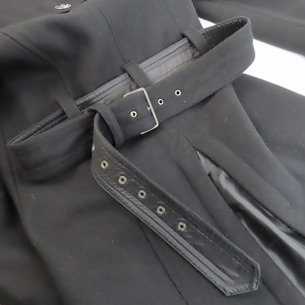 実際に弊社で買取させて頂いたBUFFALO BOBS/バッファローボブズ ウール ナポレオン トレンチコート TKB6303/2の画像 8枚目