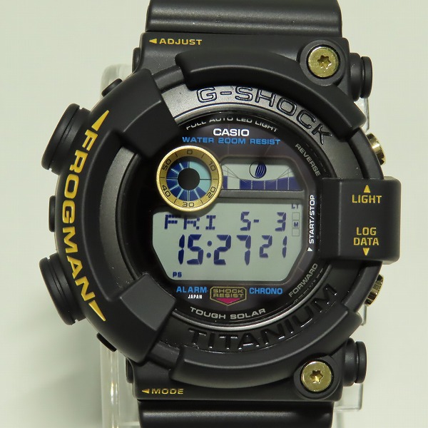 実際に弊社で買取させて頂いたG-SHOCK/Gショック MASTER OF G - SEA FROGMAN/フロッグマン 30周年記念 GW-8230B-9AJRの画像 1枚目