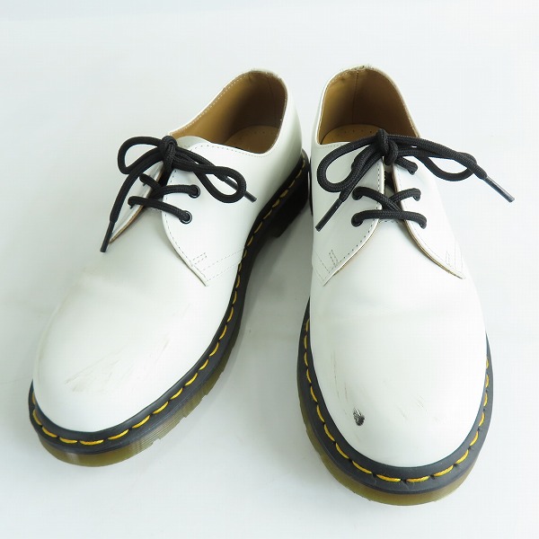 実際に弊社で買取させて頂いたDr.Martens/ドクターマーチン 3EYE BOOTS/3ホール シューズ ホワイト 1461/UK7
