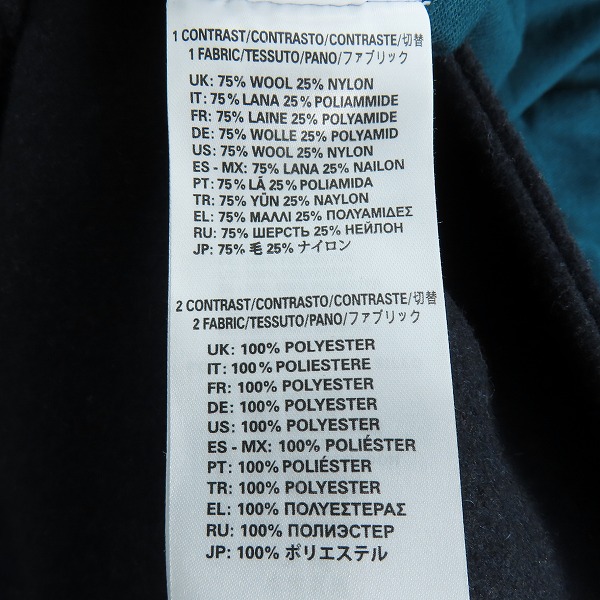 実際に弊社で買取させて頂いた【JPタグ】DIESEL/ディーゼル ウール Pコート ダークネイビー系/Mの画像 4枚目