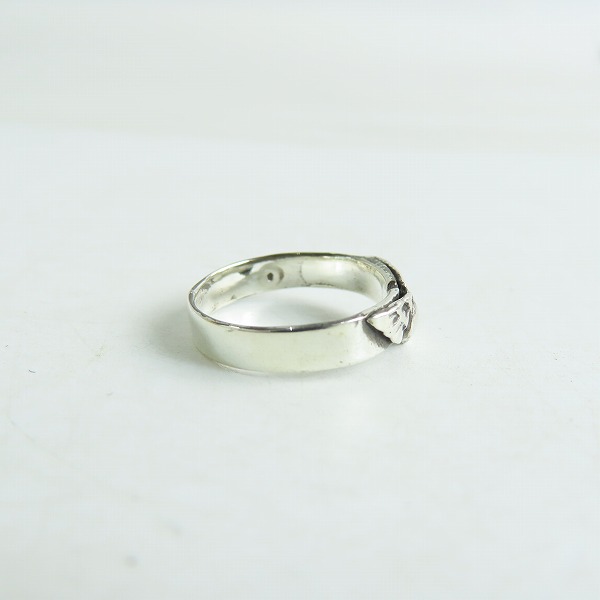 実際に弊社で買取させて頂いたALEX STREETER/アレックスストリーター SMALL HEART WING RING スモールハートウィングリング 8.5号の画像 3枚目