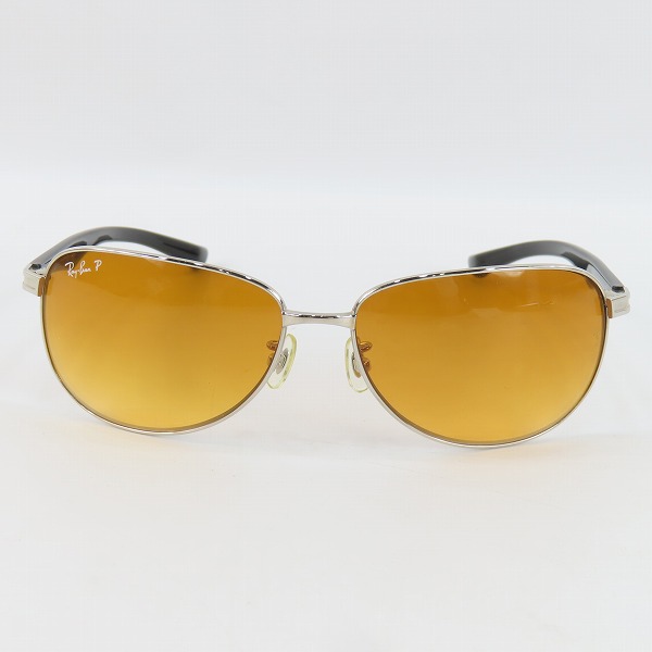 実際に弊社で買取させて頂いたRay-Ban/レイバン ポラライズド 偏光 アイウエア/サングラス RB3279 003/ 9Pの画像 1枚目