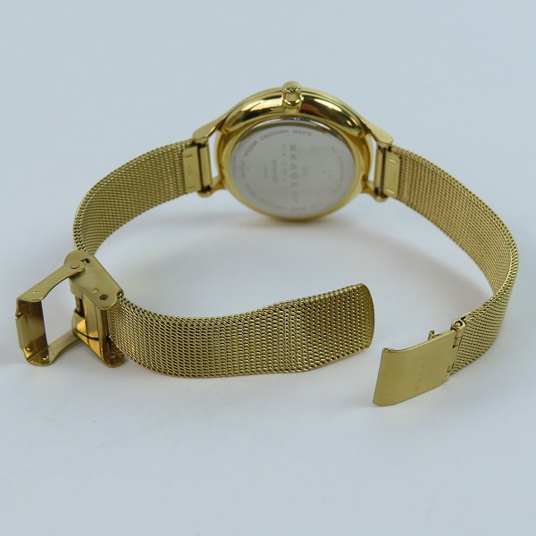 実際に弊社で買取させて頂いたSKAGEN/スカーゲン アニタ クオーツ 腕時計 SKW2150【動作未確認】の画像 3枚目
