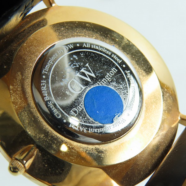 実際に弊社で買取させて頂いたDaniel Wellington/ダニエルウェリントン 腕時計 B40R31の画像 3枚目