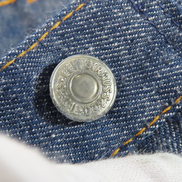 実際に弊社で買取させて頂いた【未使用】Levi's/リーバイス 501 80年代  デニムパンツ 2501-0117 W31L40の画像 7枚目
