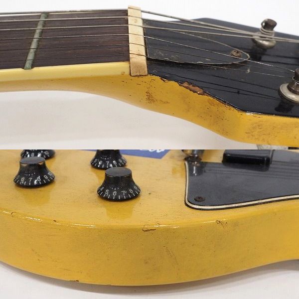実際に弊社で買取させて頂いた★【使用感有り】GrassRoots/グラスルーツ レスポールスペシャルType TVイエロー エレキギターの画像 4枚目