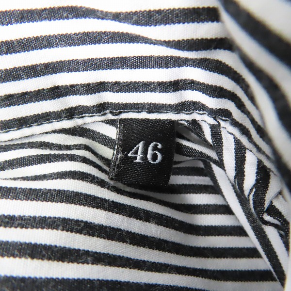 実際に弊社で買取させて頂いたDIESEL/ディーゼル ストライプシャツ S-WARH-STRIPE/46の画像 3枚目