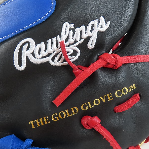 実際に弊社で買取させて頂いたRawlings/ローリングス ハイパーテックカラーシンク 左投げ 軟式用 一塁手/ファーストミット GR3FHTCM53の画像 6枚目