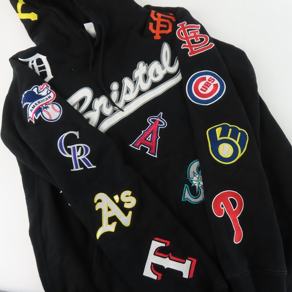 実際に弊社で買取させて頂いたF.C.Real Bristol/エフシーレアルブリストル 21AW MLB TOUR ALL TEAM SWEAT HOODIE FCRB-212018/Sの画像 6枚目