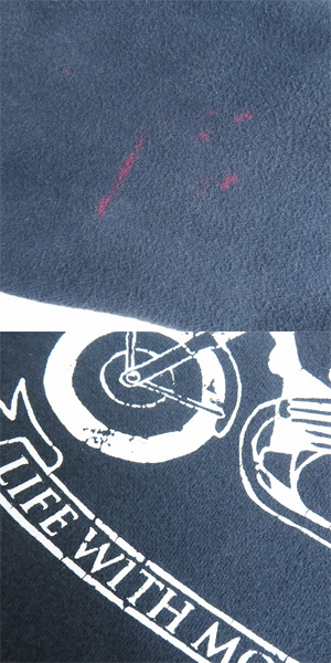 実際に弊社で買取させて頂いたHYDROGEN/ハイドロゲン H2J ジップアップジャケット/ブルゾン/Lの画像 9枚目