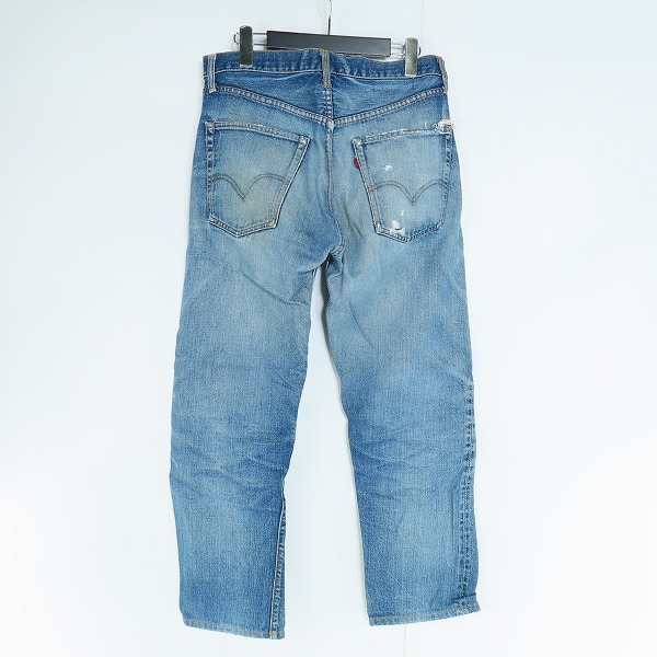 実際に弊社で買取させて頂いたLEVIS/リーバイス 505 刻印5 42TALONジッパーフライ ビッグE バックポケットシングル ヴィンテージデニムパンツの画像 1枚目