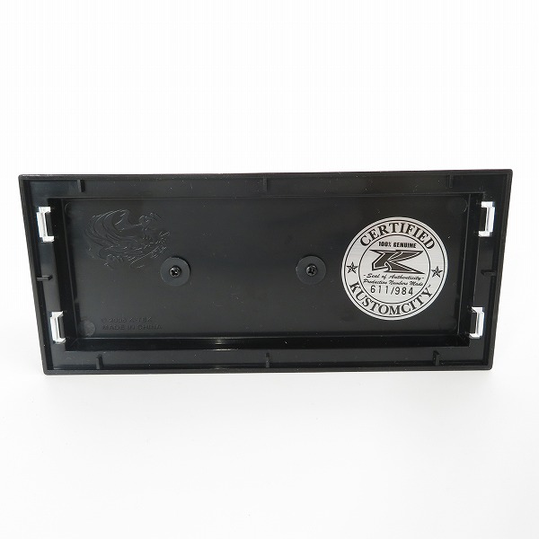 実際に弊社で買取させて頂いたKUSTOMCITY/カスタムシティ ARTIST PROOF SERIES EVO SS DRAG BUS FEATURED EDITION KANDY BLUE ミニカーの画像 7枚目