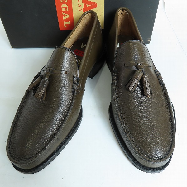 実際に弊社で買取させて頂いたREGAL × VAN JAC/リーガル × ヴァンジャケット タッセルローファー 3780/24.5EE