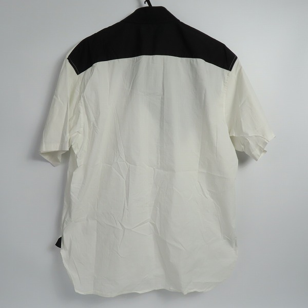 実際に弊社で買取させて頂いたY-3/ワイスリー ヨウジヤマモト×アディダス 20SS M SWM WOVEN POLO ハーフジップシャツ FN5714 Mの画像 1枚目