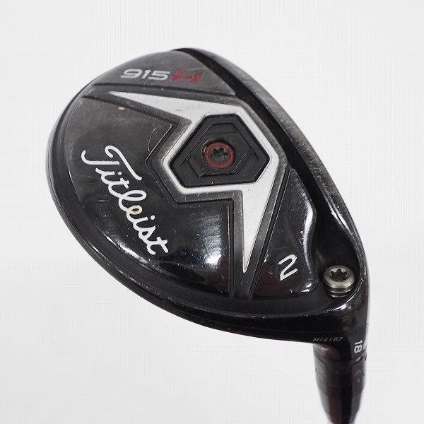 実際に弊社で買取させて頂いたTitleist/タイトリスト 915H ユーティリティ U2/18° Dynamic Gold FLEX:S200