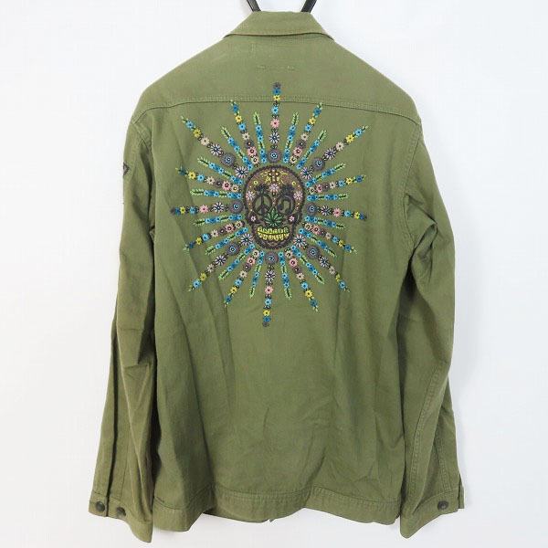 実際に弊社で買取させて頂いたWACKO MARIA × SASQUATCH fabrix/ワコマリア×サスクワッチ ファブリックス/ UPSETTERS JACKET khaki/XLの画像 1枚目