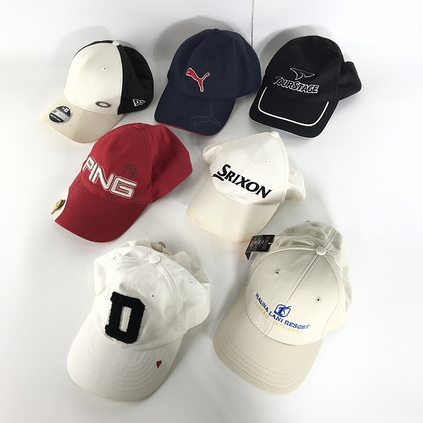 実際に弊社で買取させて頂いた【おまとめ】NEW ERA/ニューエラ PUMA/プーマ TOURSTAGE/ツアーステージ 他 キャップ