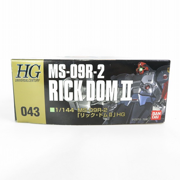 実際に弊社で買取させて頂いた【未組立】BANDAI/バンダイ HG 1/144 リック・ドムII/ツヴァイ/機動戦士ガンダム 0080/ガンプラ/プラモデルの画像 5枚目