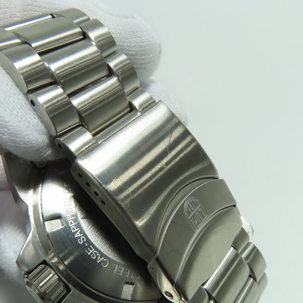 実際に弊社で買取させて頂いたLUMINOX/ルミノックス SERIES 3250 ネイビーシールスチール 腕時計 XS.3254の画像 6枚目