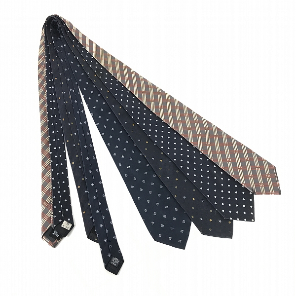 実際に弊社で買取させて頂いた【おまとめ】BURBERRY/バーバリー ロンドン/ブラックレーベル ネクタイ