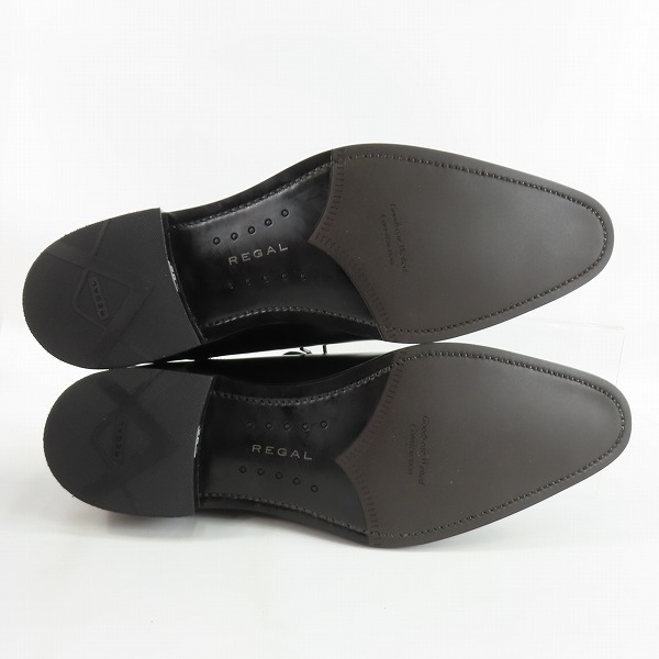 実際に弊社で買取させて頂いたREGAL/リーガル ストレートチップ レザー ビジネスシューズ 315R/26.5の画像 2枚目