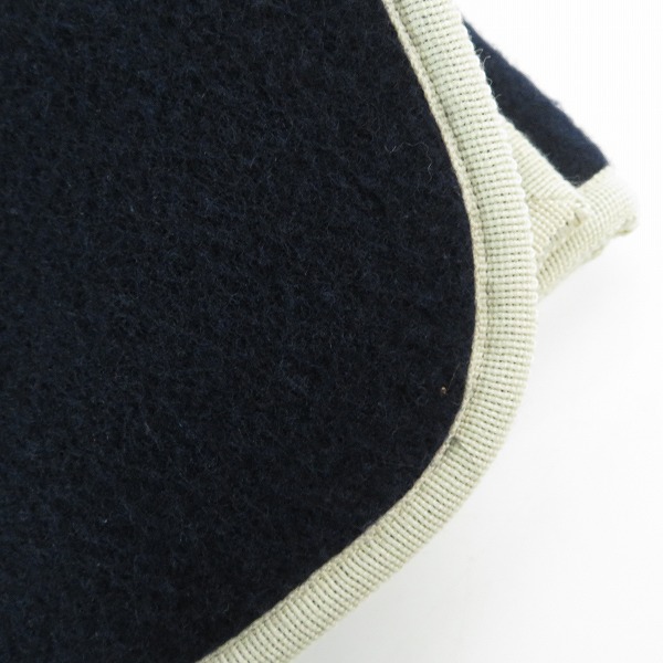 実際に弊社で買取させて頂いたA(LeFRUDE)E/アレフルード メルトン ウールPコート/11AW-C002/Sの画像 5枚目