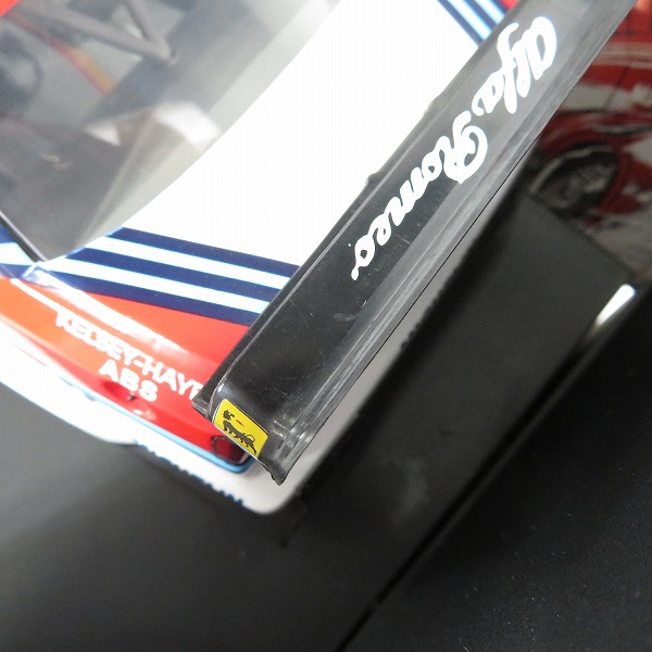 実際に弊社で買取させて頂いたMINICHAMPS/ミニチャンプス 1/18 Martini Racing Alfa Romeo 155 V6 TI #7 Nannini 1995 アルファ・ロメオ ミニカーの画像 6枚目