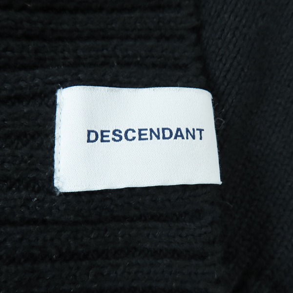実際に弊社で買取させて頂いたDESCENDANT/ディセンダント 刺繍ロゴ ニット セーター 3の画像 4枚目