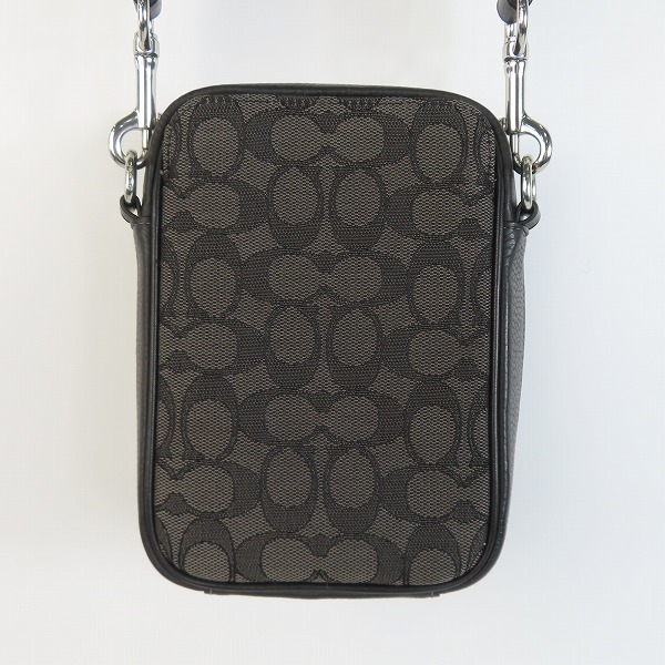 実際に弊社で買取させて頂いたCOACH/コーチ シグネチャー柄 キャンバス ショルダーポーチ CH097の画像 1枚目