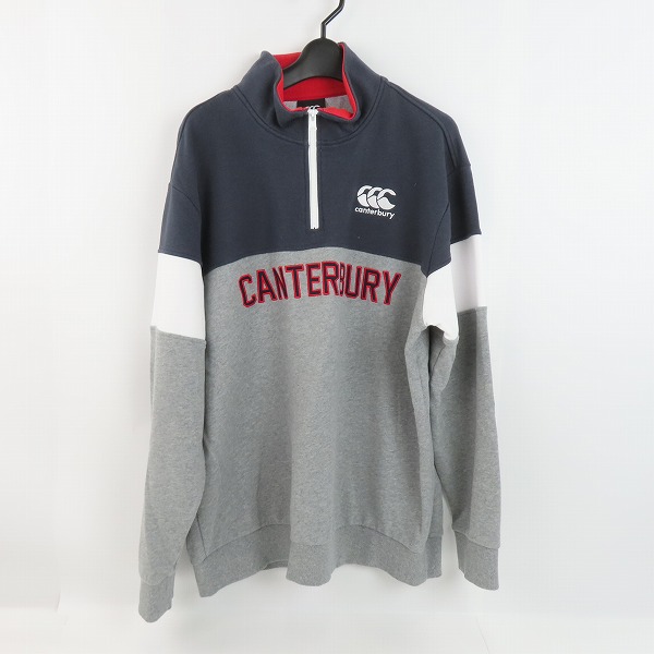 実際に弊社で買取させて頂いたCANTERBURY/カンタベリー ハーフジップ スウェット/3L