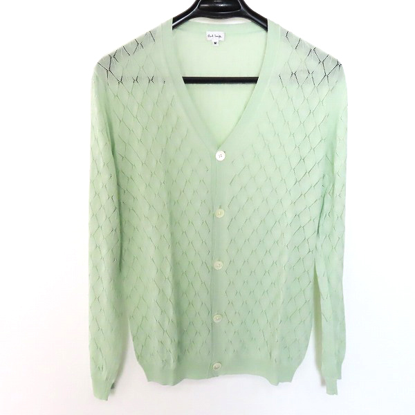 実際に弊社で買取させて頂いたPaul Smith/ポールスミス アーガイル カーディガン M