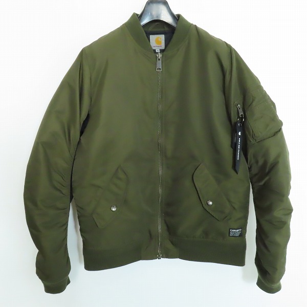 実際に弊社で買取させて頂いたCarhartt/カーハート ASHTON BOMBER JACKET/アシュトンボンバージャケット 中綿 フライトジャケット/M