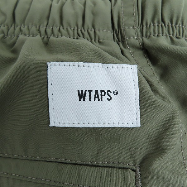 実際に弊社で買取させて頂いたWTAPS/ダブルタップス 22SS UDT SHORTS NYLON WEATHER PANTS 221WVDT-PTM09/3の画像 6枚目