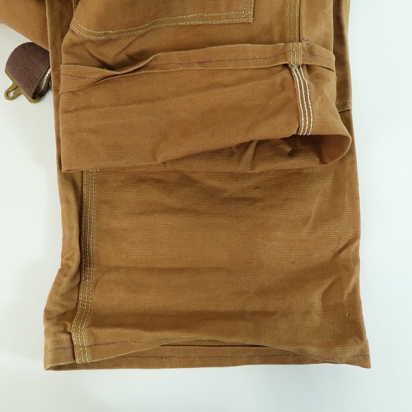 実際に弊社で買取させて頂いたCarhartt/カーハート ダック生地 作業着/オーバーオール ワークウェア の画像 7枚目