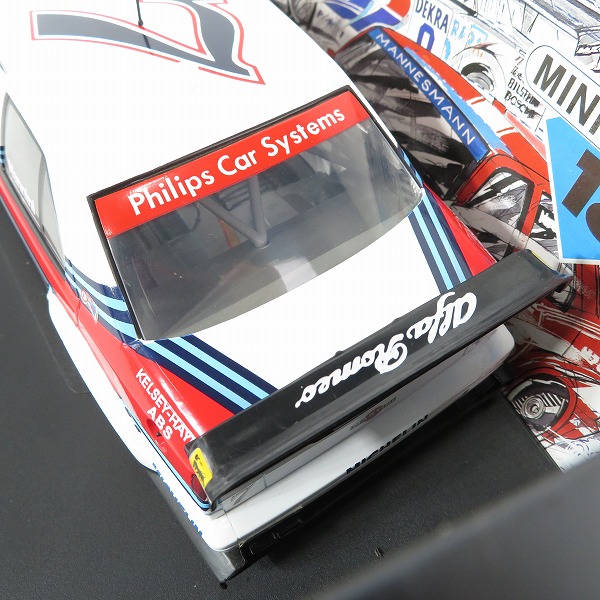 実際に弊社で買取させて頂いたMINICHAMPS/ミニチャンプス 1/18 Martini Racing Alfa Romeo 155 V6 TI #7 Nannini 1995 アルファ・ロメオ ミニカーの画像 3枚目