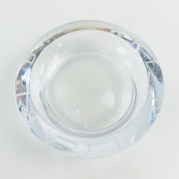 実際に弊社で買取させて頂いたBVLGARI×Rosen thal/ブルガリ×ローゼンタール クリスタル アッシュトレイ/灰皿の画像 4枚目