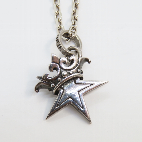 実際に弊社で買取させて頂いたROYAL ORDER/ロイヤルオーダー スモールスターw/クラウンネックレスの画像 1枚目