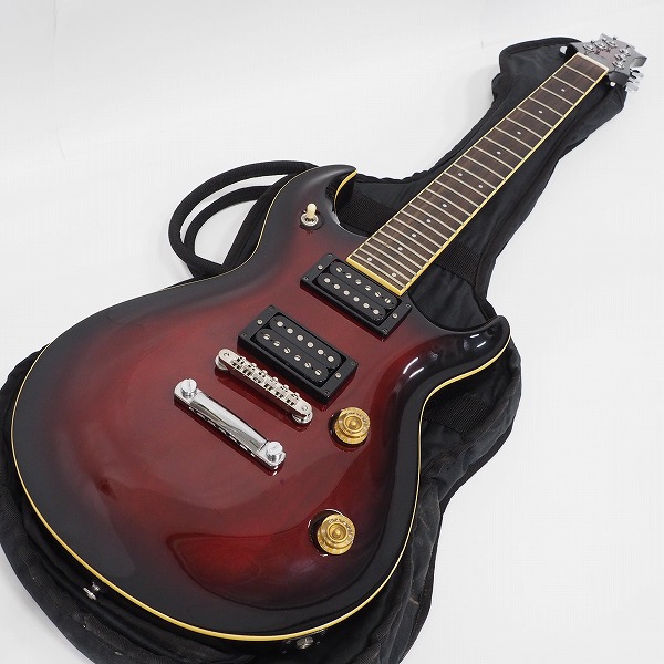 実際に弊社で買取させて頂いた★【弦無し】YAMAHA/ヤマハ YSG-II WR ダブルカッタウェイ エレキギター 日本製 ソフトケース付