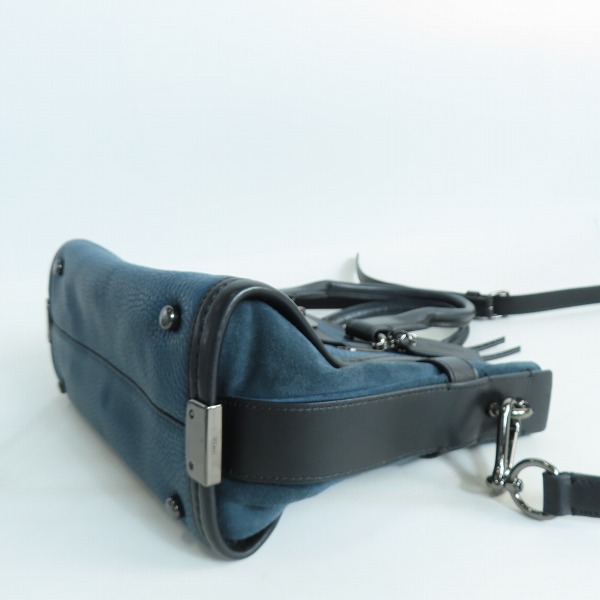 実際に弊社で買取させて頂いたCOACH/コーチ  スワッガー27 2WAY ミックスドレザー ハンドバック 59505の画像 3枚目