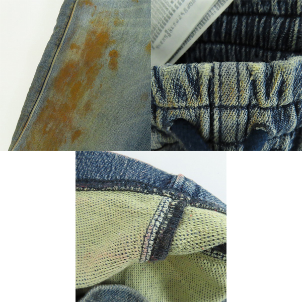 実際に弊社で買取させて頂いたdiesel/ディーゼル デニムパンツ D-martial track /Sの画像 9枚目