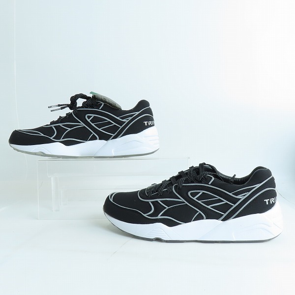 実際に弊社で買取させて頂いた【未使用】Puma/プーマ Trinomic R698 x ICNY Black-White メンズシューズ 358561-01/27.5の画像 3枚目