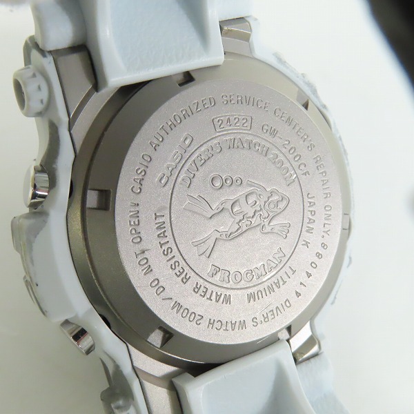 実際に弊社で買取させて頂いたG-SHOCK/G-ショック ブラジリアンフロッグマン 迷彩/GW-200CF-7JFの画像 3枚目