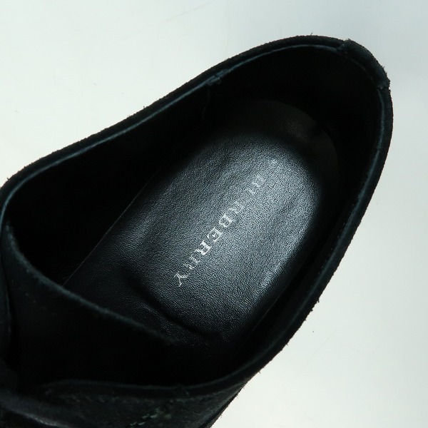 実際に弊社で買取させて頂いたBURBERRY/バーバリー スエード ストレートチップ ビジネスシューズ 26.5の画像 4枚目