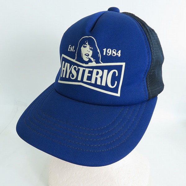 実際に弊社で買取させて頂いたHYSTERIC GLAMOUR/ヒステリックグラマー SUPERFUZZpt Est.1984 メッシュ キャップ 02183QH05/F